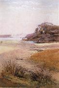 Julian Ashton, View of Narth Head,Sydney Harbour 1888